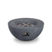 Flame Havens Refuge 36" Round Natural Gas Fire Pit, 15" Low Profile