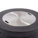 Flame Havens Refuge 36" Round Propane Fire Pit, 24" Tall, Tank Drawer
