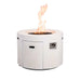 Flame Havens Refuge 36" Round Propane Fire Pit, 24" Tall, Tank Drawer