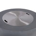 Flame Havens Refuge 36" Round Propane Fire Pit, 24" Tall, Tank Drawer