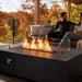 Flame Havens Refuge 36" x 14" x 7" Tempered Glass Wind Guard