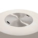Flame Havens Refuge 43" Round Natural Gas Fire Pit, 15" Low Profile