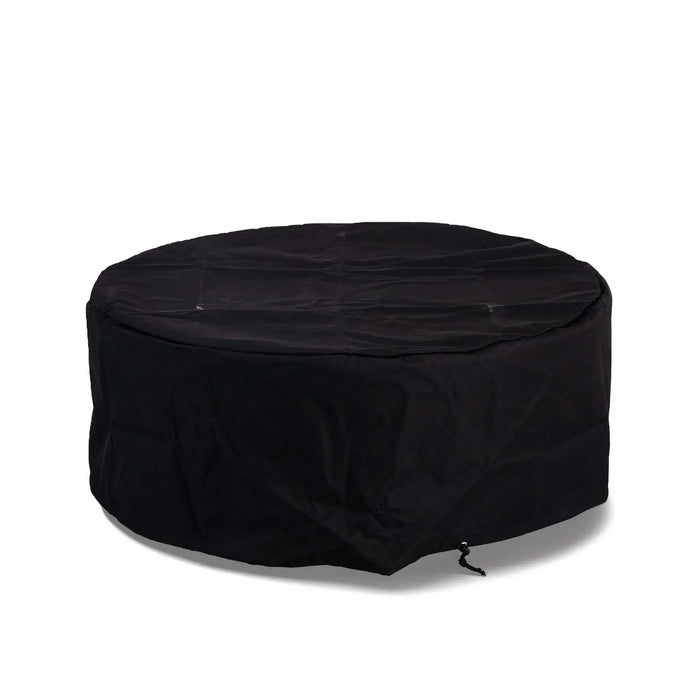Flame Havens Refuge 43" Round Natural Gas Fire Pit, 15" Low Profile