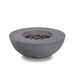 Flame Havens Refuge 43" Round Natural Gas Fire Pit, 15" Low Profile