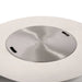 Flame Havens Refuge 43" Round Propane Fire Pit, 24" Tall, Tank Drawer