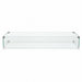Flame Havens Refuge 48" x 14" x 7" Tempered Glass Wind Guard