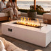 Flame Havens Refuge 48" x 14" x 7" Tempered Glass Wind Guard