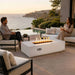 Flame Havens Refuge 56" x 30" Natural Gas Fire Pit, 15" Low Profile