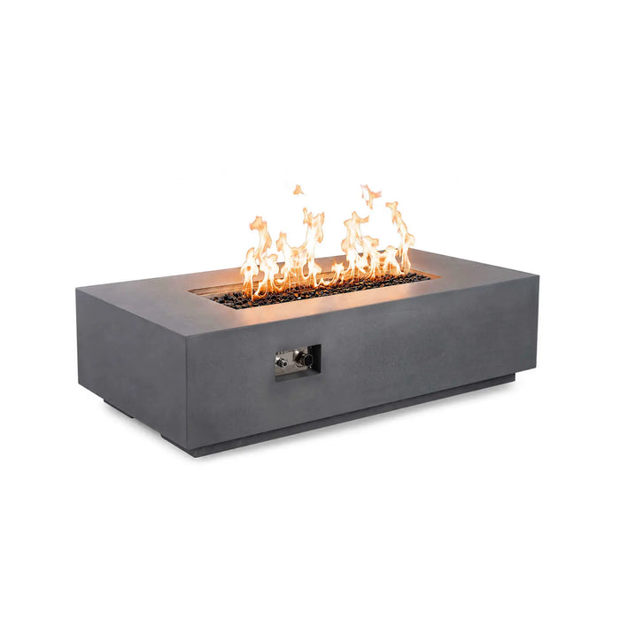 Flame Havens Refuge 56" x 30" Natural Gas Fire Pit, 15" Low Profile