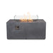 Flame Havens Refuge 56" x 30" Propane Fire Pit, 24" Tall, Tank Drawer
