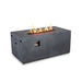 Flame Havens Refuge 56" x 30" Propane Fire Pit, 24" Tall, Tank Drawer