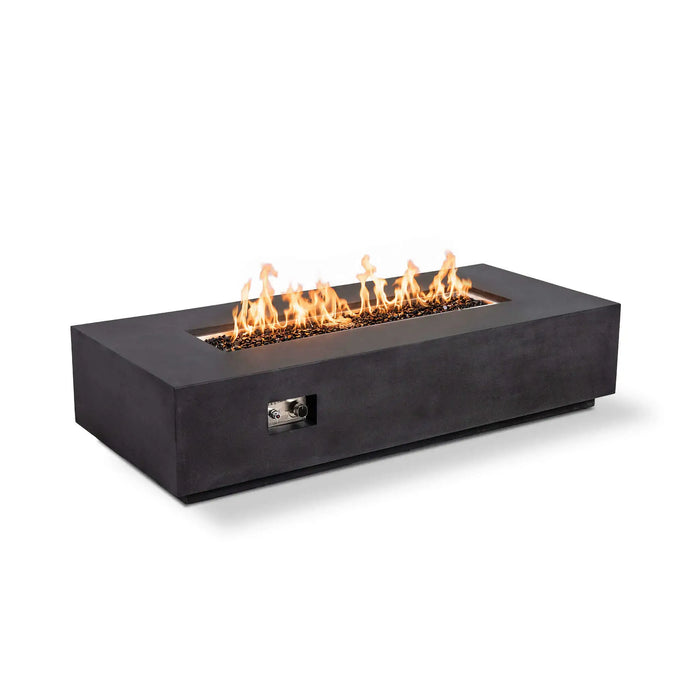 Flame Havens Refuge 68" x 30" Natural Gas Fire Pit, 15" Low Profile