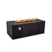 Flame Havens Refuge 68" x 30" Propane Fire Pit, 24" Tall, Tank Drawer
