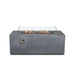 Flame Havens Refuge 68" x 30" Propane Fire Pit, 24" Tall, Tank Drawer