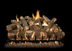 Grand Canyon Arizona Weathered Oak 3-Burner Gas Log Burner System