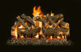 Grand Canyon Arizona Weathered Oak Charred 3-Burner Gas Log Burner System