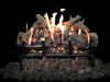 Grand Canyon Lava Burner w/ GlowFire Logs — On/Off Control