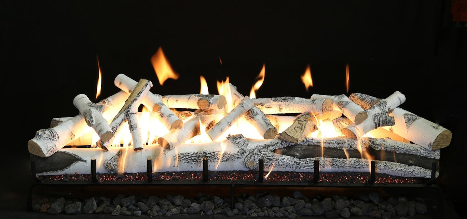 Grand Canyon Quaking Aspen Log Set — 2/3-Burner Compatible