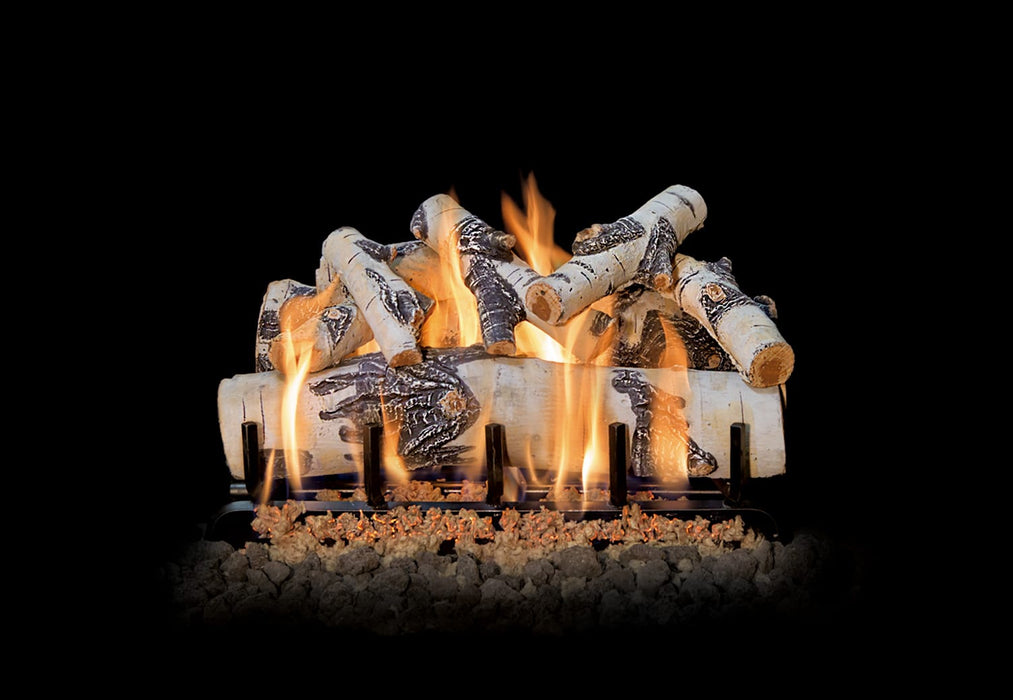 Grand Canyon Quaking Aspen Log Set — 2/3-Burner Compatible
