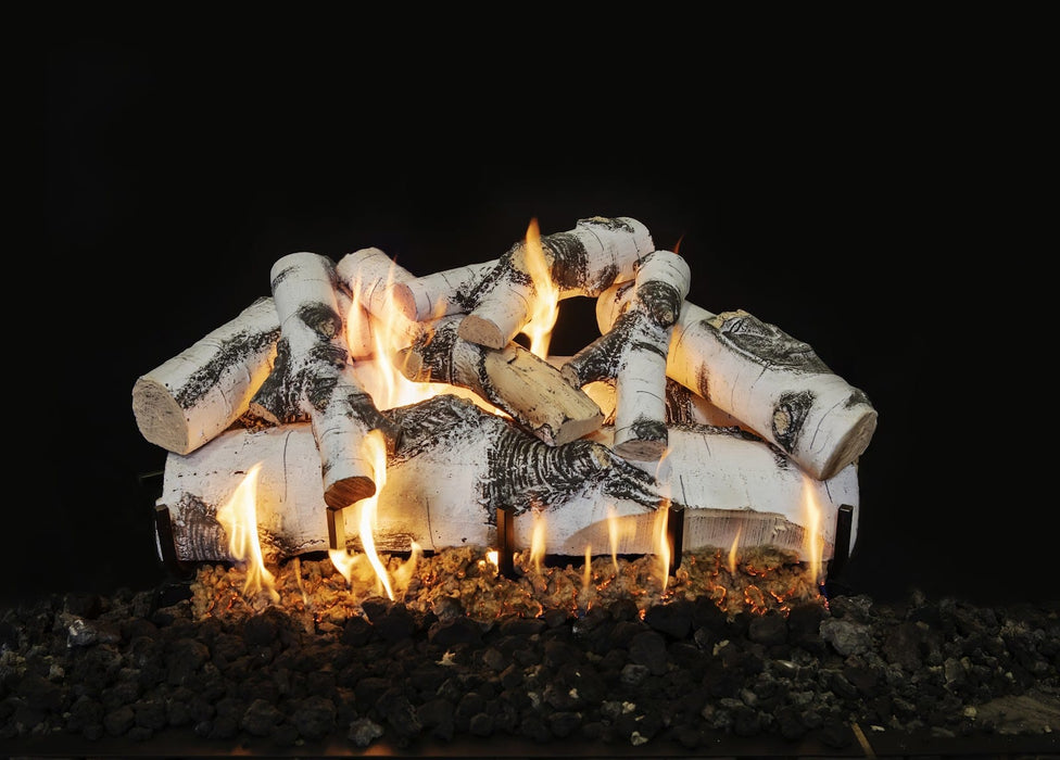 Grand Canyon Quaking Aspen Log Set — 2/3-Burner Compatible