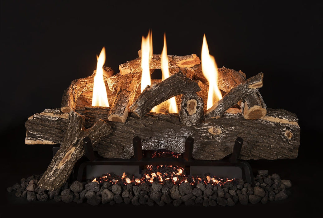 Grand Canyon Vulcan Vent-Free Weathered Oak Burner System