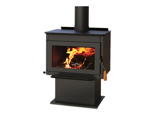 Iron Strike Tahoma 1600 Wood Stove on pedestal base