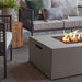 Jensen Co Coden 58" Low Rectangle Fire Table