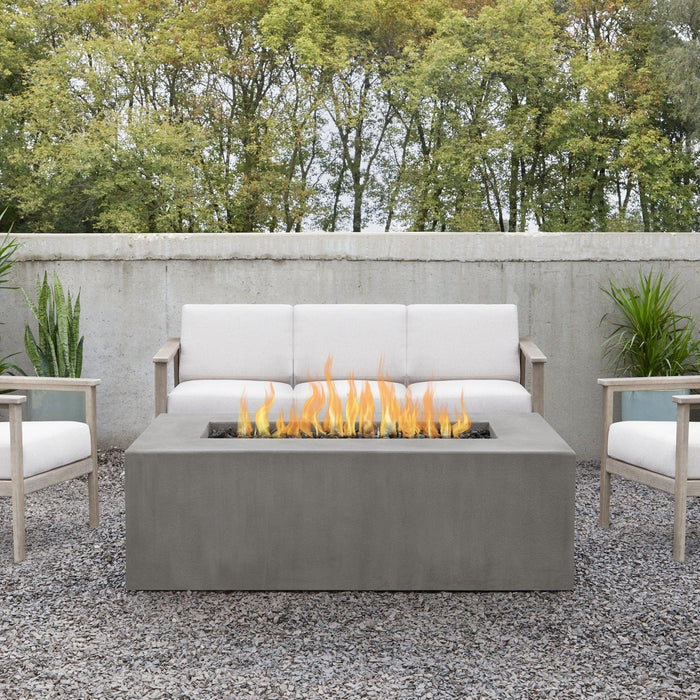 Jensen Co Estes Casual Rectangle Propane Fire Table