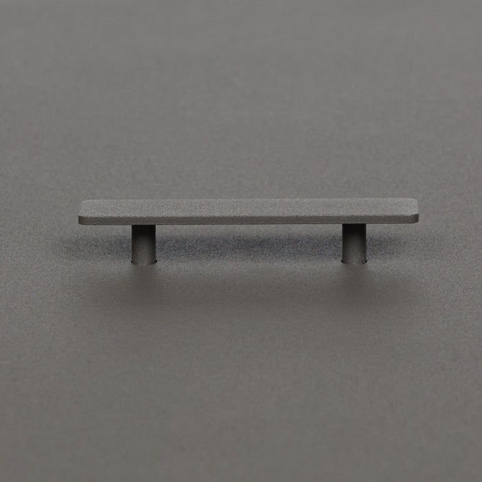 Jensen Co La Valle Rectangle Lid in Smokestone (1590LP)