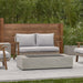 Jensen Co La Valle Rectangle Lid in Smokestone (1590LP)