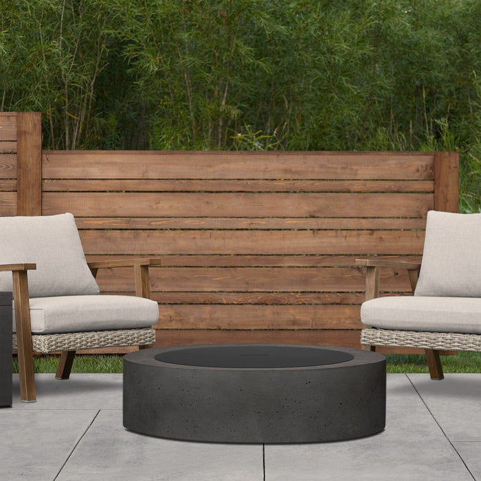 Jensen Co La Valle Round Lid in Charcoal (1593LP)