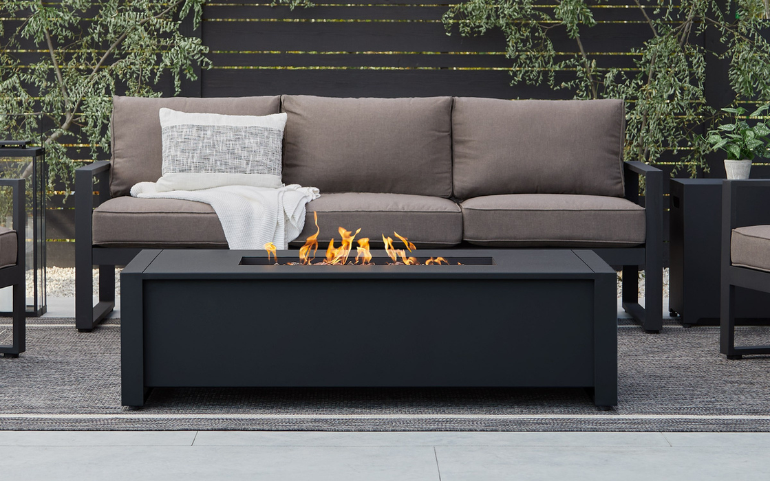 Keenan Rectangle LP Fire Table