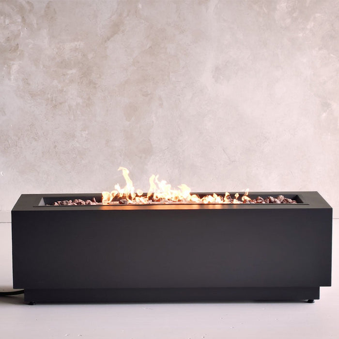 Lanesboro Rect LP Fire Pit w/ NG Conv
