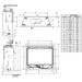 Majestic Quartz 36" Direct Vent Gas Fireplace