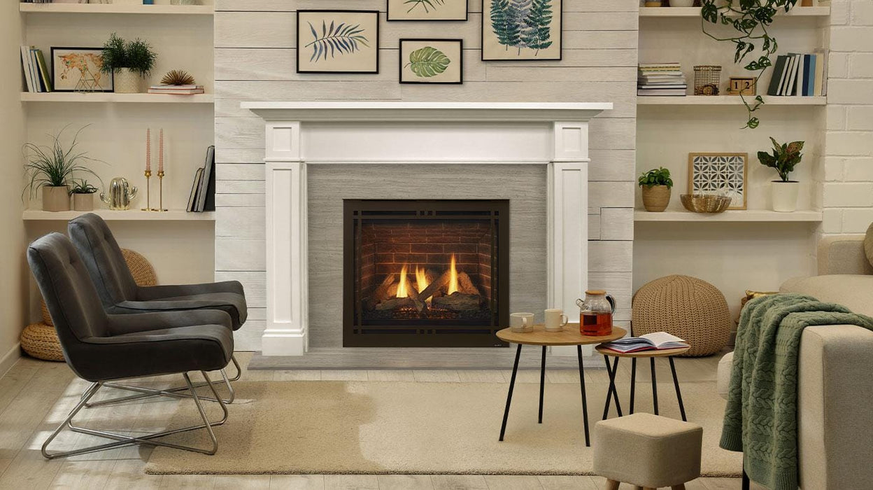 Majestic Quartz 36 Platinum Direct Vent Gas Fireplace