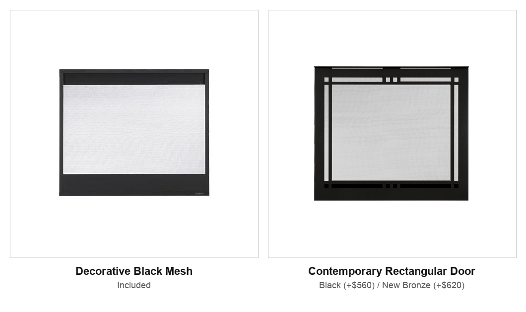 Majestic Quartz 36 Platinum Direct Vent Gas Fireplace