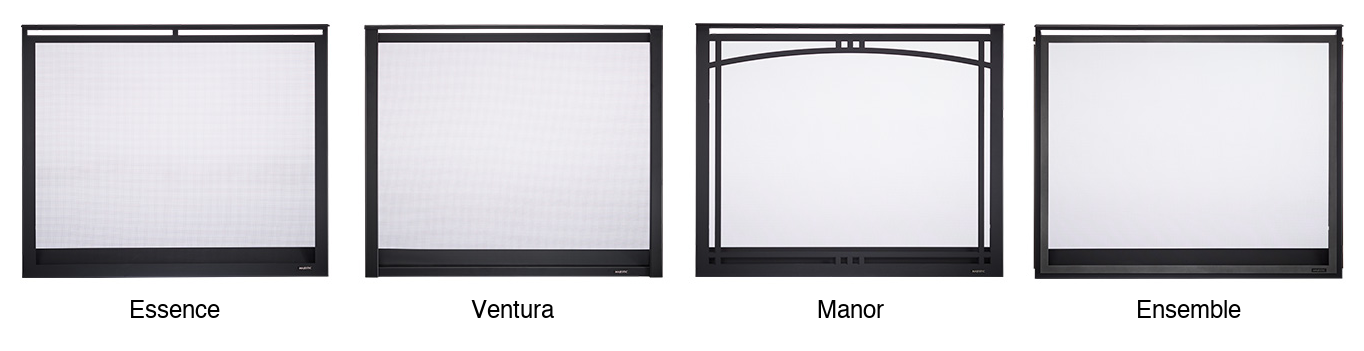 Majestic Meridian Platinum 42 Front Style options: Essence, Ventura, Manor, Ensemble