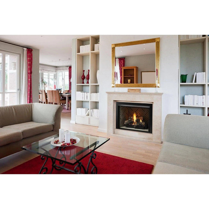Monessen 42 Inch Lo-Rider Clean Face Vent Free Gas Fireplace Firebox