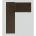 Monessen 60" Satin Black/Veined Copper Contemporary Fireplace Front For Artisan Series Fireplace