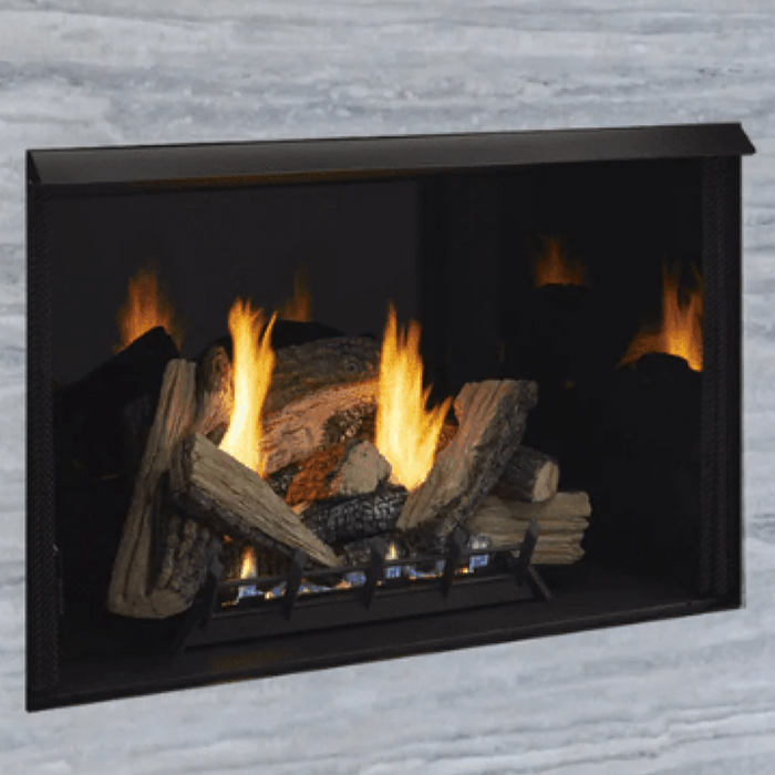 Monessen Attribute 32" Universal Circulating Vent Free Firebox With Radiant Face and Multitonal Brown Reversible Interior Panels