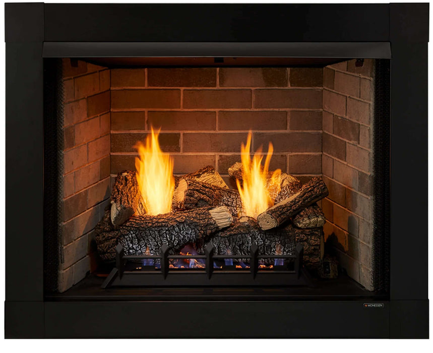Monessen Attribute 36" Universal Circulating Vent Free Firebox With Radiant Face and Multitonal Reversible Interior Panels
