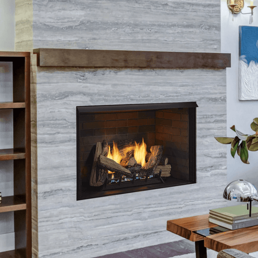 Monessen Attribute 42" Universal Circulating Vent Free Firebox With Radiant Face and Multitonal Gray Reversible Interior Panels