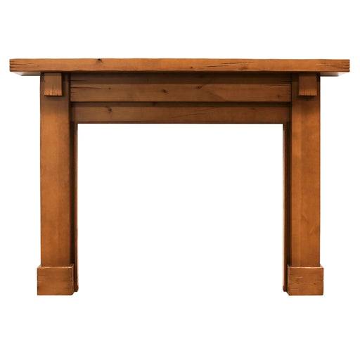 Monessen Design Series Battlefield C 53" Distressed Knotty Alder Unfinished Flush Wood Mantel