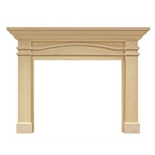 Monessen Design Series Portico B 48" Maple Unfinished Flush Wood Mantel