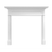 Monessen Signature Series Roxborough C 53" Maple Unfinished Flush Wood Mantel