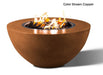 Slick Rock Concrete Oasis 34" Fire Bowl - Copper