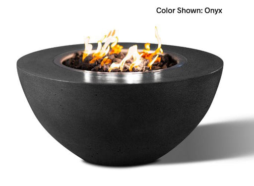 Slick Rock Concrete Oasis 34" Fire Bowl — Bowl Only - Onyx