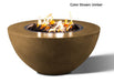Slick Rock Concrete Oasis 34" Fire Bowl — Bowl Only - Umber