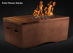 Slick Rock Concrete Oasis 48" Fire Table - Adobe