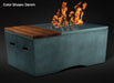 Slick Rock Concrete Oasis 48" Fire Table - Denim